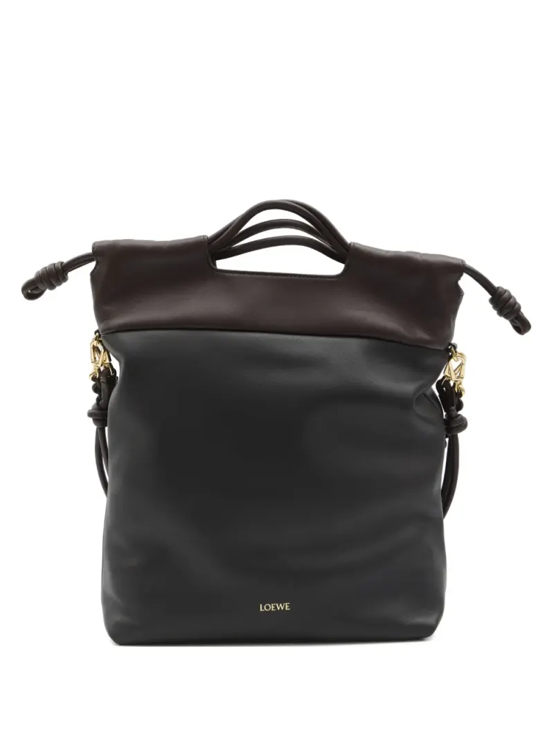 Loewe Flamenco Tote Bag in Schwarz