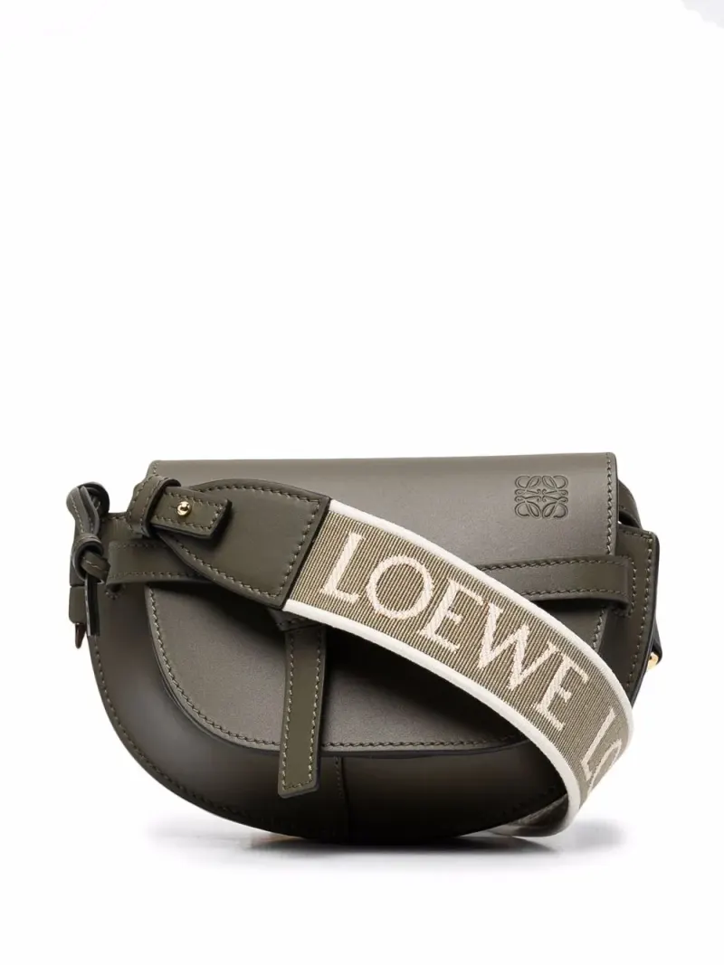 Loewe Mini Gate Umhängetasche Mini in Grün