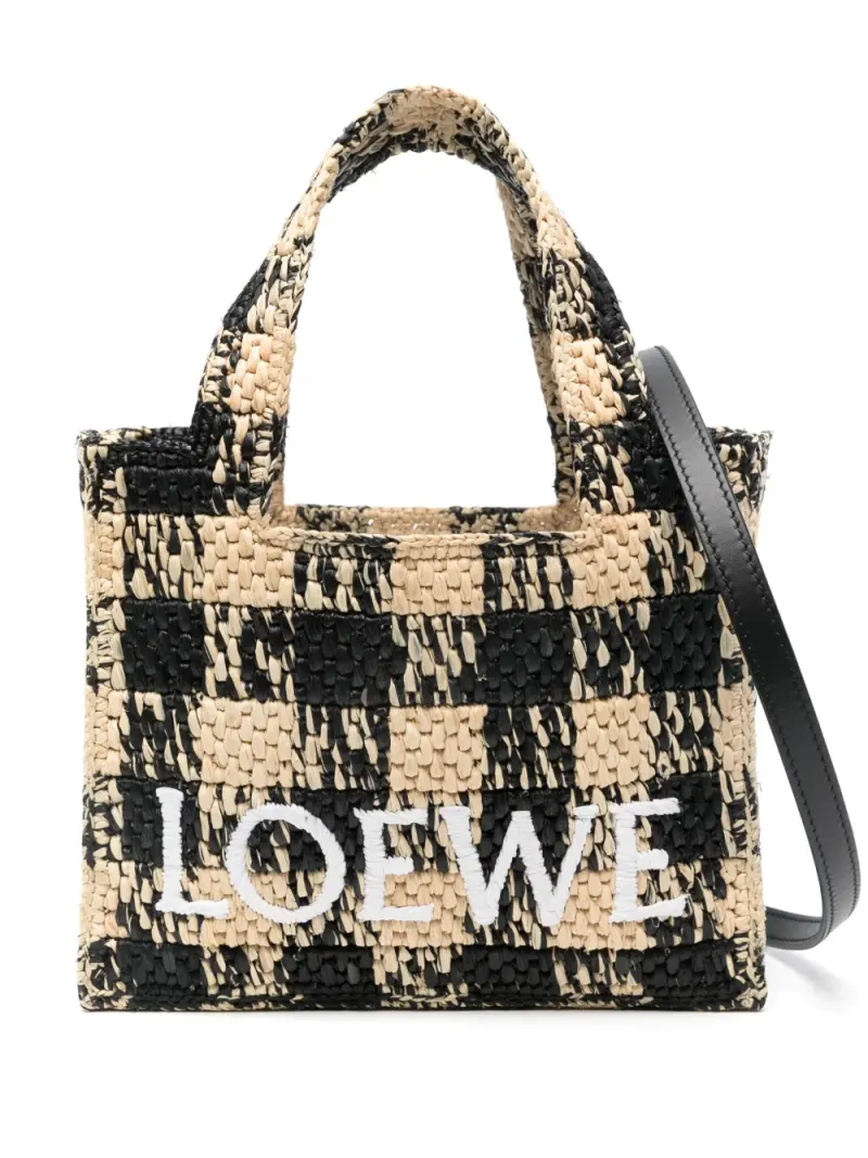 Loewe Loewe Font Tote Bags