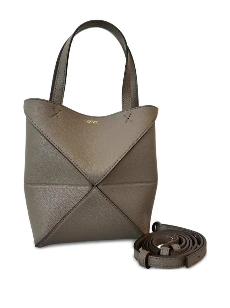 Loewe Mini Puzzle Fold Umhängetasche