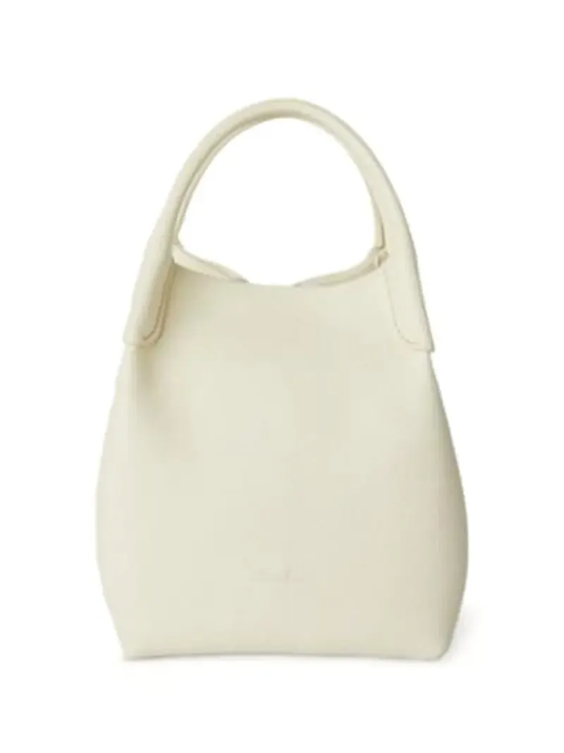 Loro Piana Bale Tote Bag in Weiß