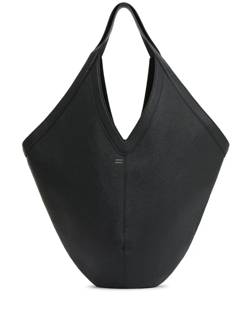 Mansur Gavriel Soft M Beuteltasche in Schwarz