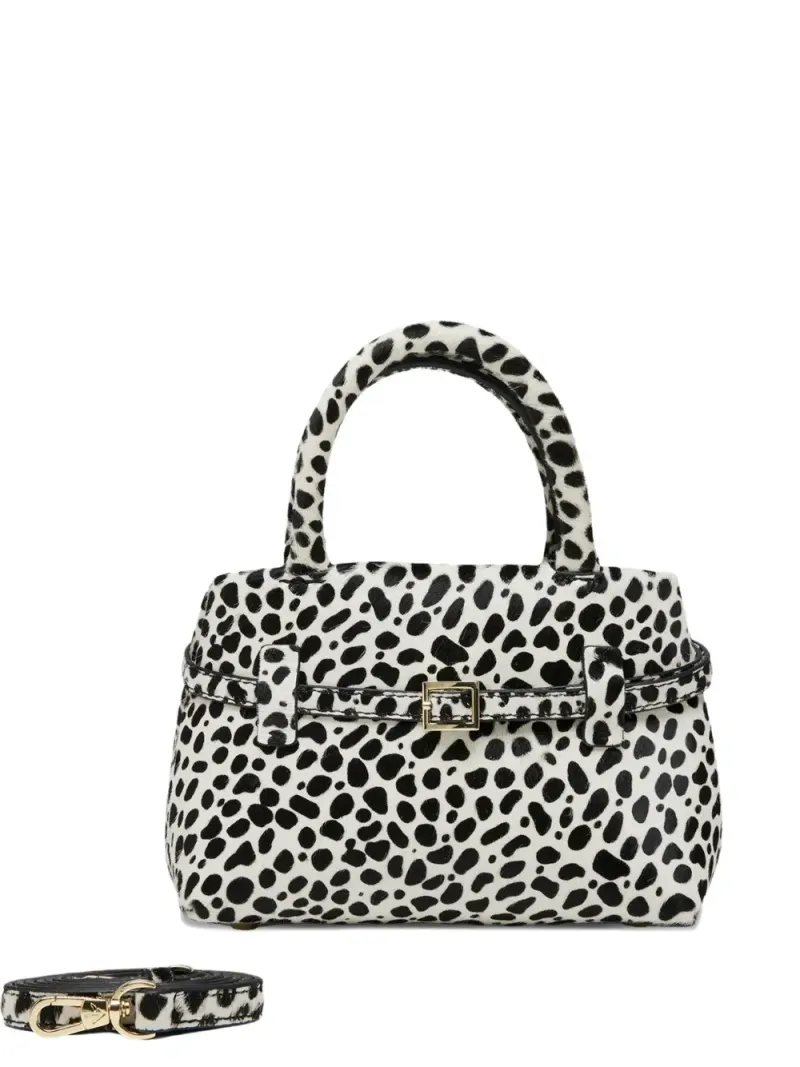 Manu Atelier 20 Cambon Line Handtasche mit CC in Weiß
