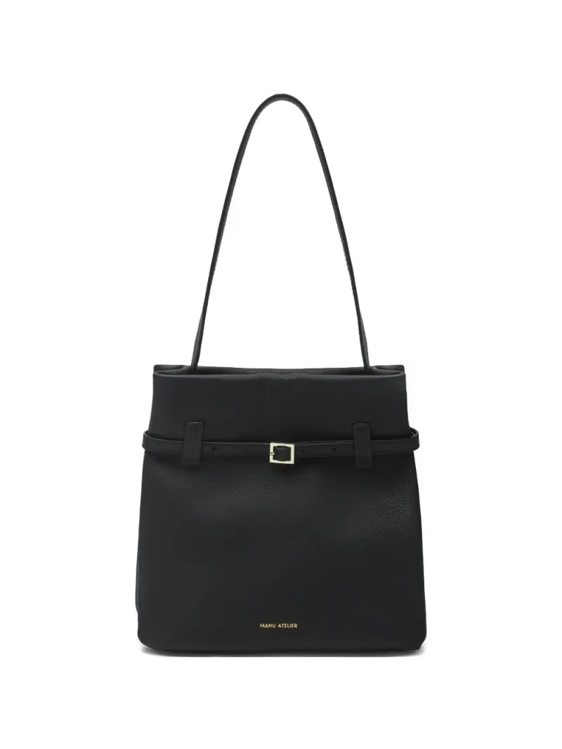 Manu Atelier Mini Du Jour Tote Bag Mini in Schwarz
