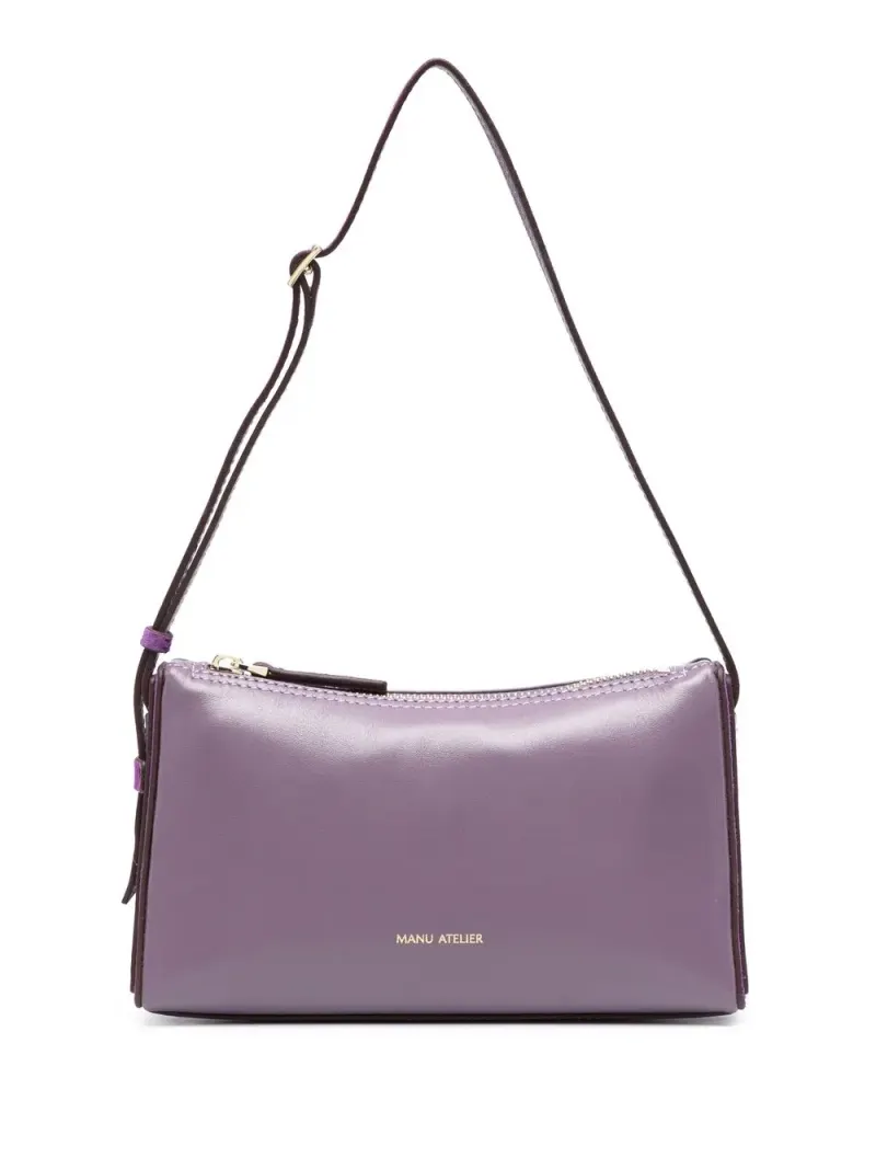 Manu Atelier Mini Prism Schultertasche Mini in Violett