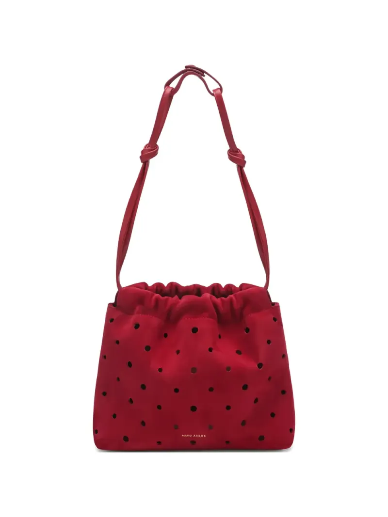 Manu Atelier Romy Schultertasche in Rot