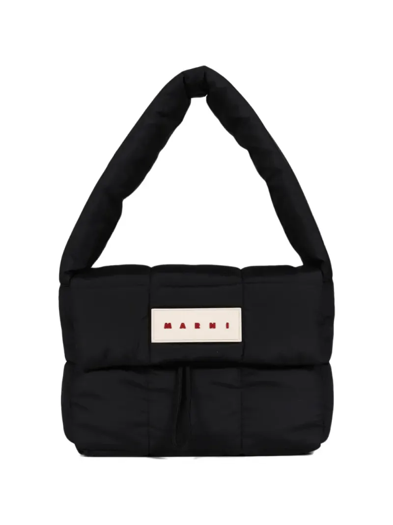 Marni Gesteppter Shopper in Schwarz