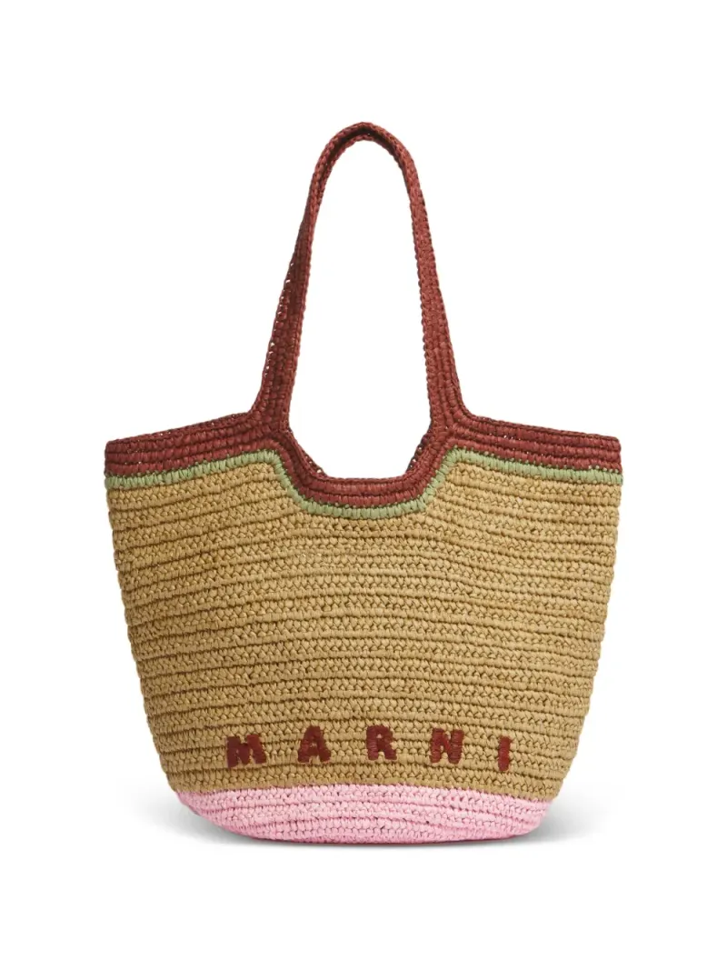 Marni Gewebter Seaside Tote Bag