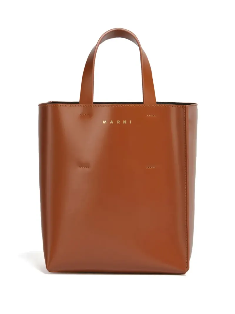 Marni Mini Museo Handtasche Mini in Braun
