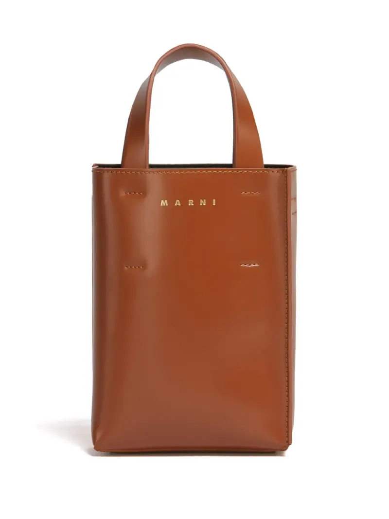 Marni Nano Museo Handtasche in Braun