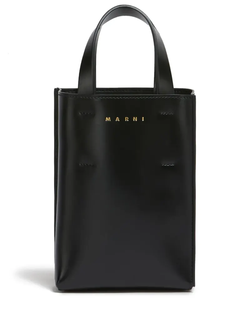 Marni Nano Museo Handtasche in Schwarz