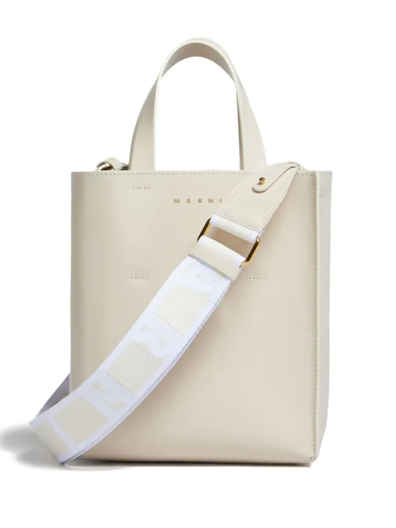 Marni Mini Museo Handtasche Mini in Nude
