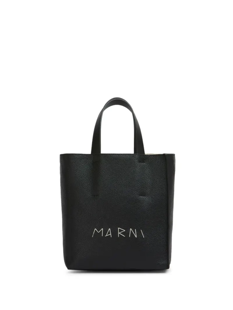 Marni Mini Museo Handtasche Mini in Schwarz