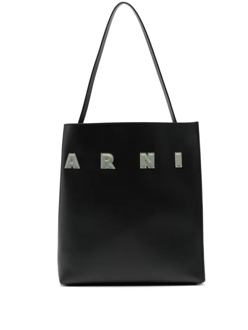 Marni Museo Shopper in Schwarz