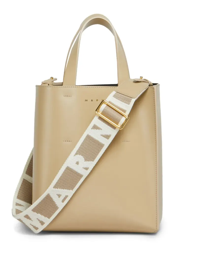 Marni Museo Shopper in Nude