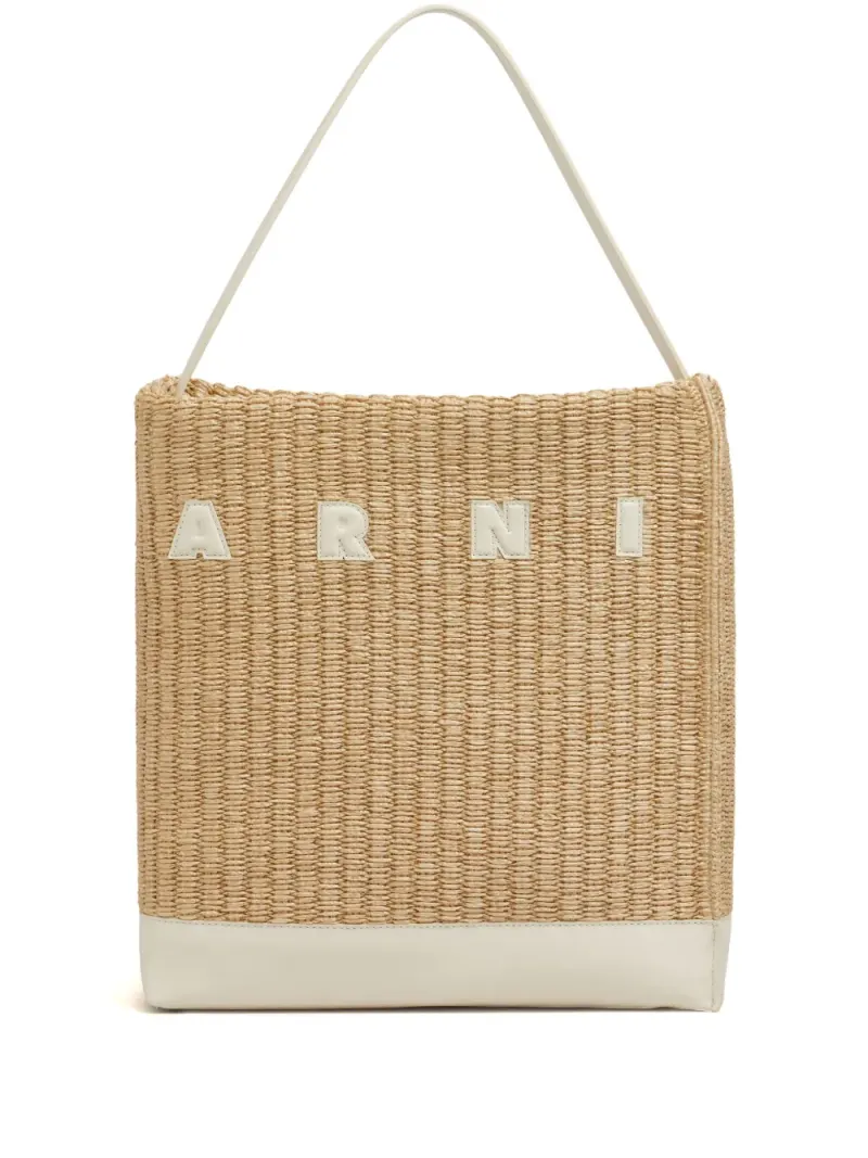 Marni Museo Shopper in Nude
