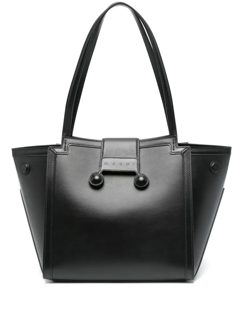 Marni Mini Riviera Tote Bag Mini in Schwarz