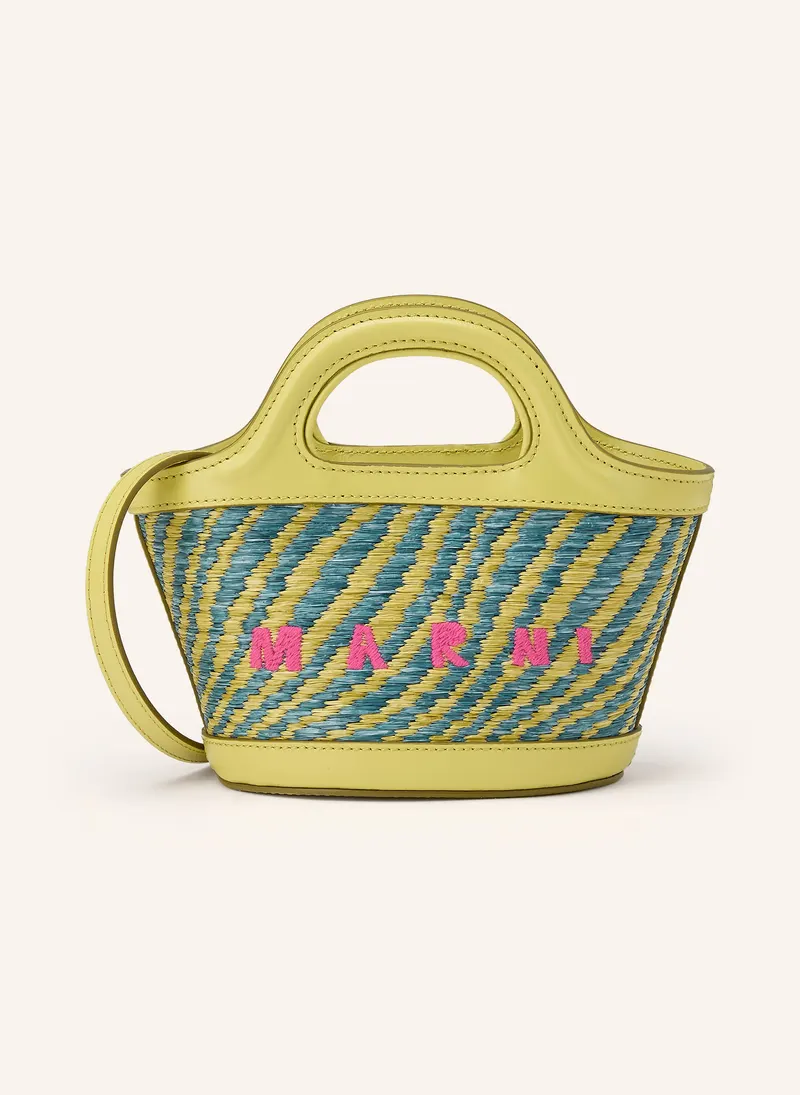 Marni Tropicalia Micro in gruen – Handtasche