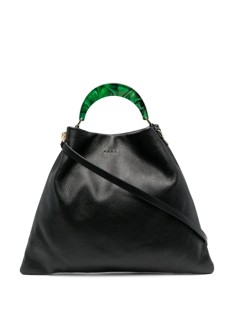 Marni Mittelgroße Venice Handtasche in Schwarz