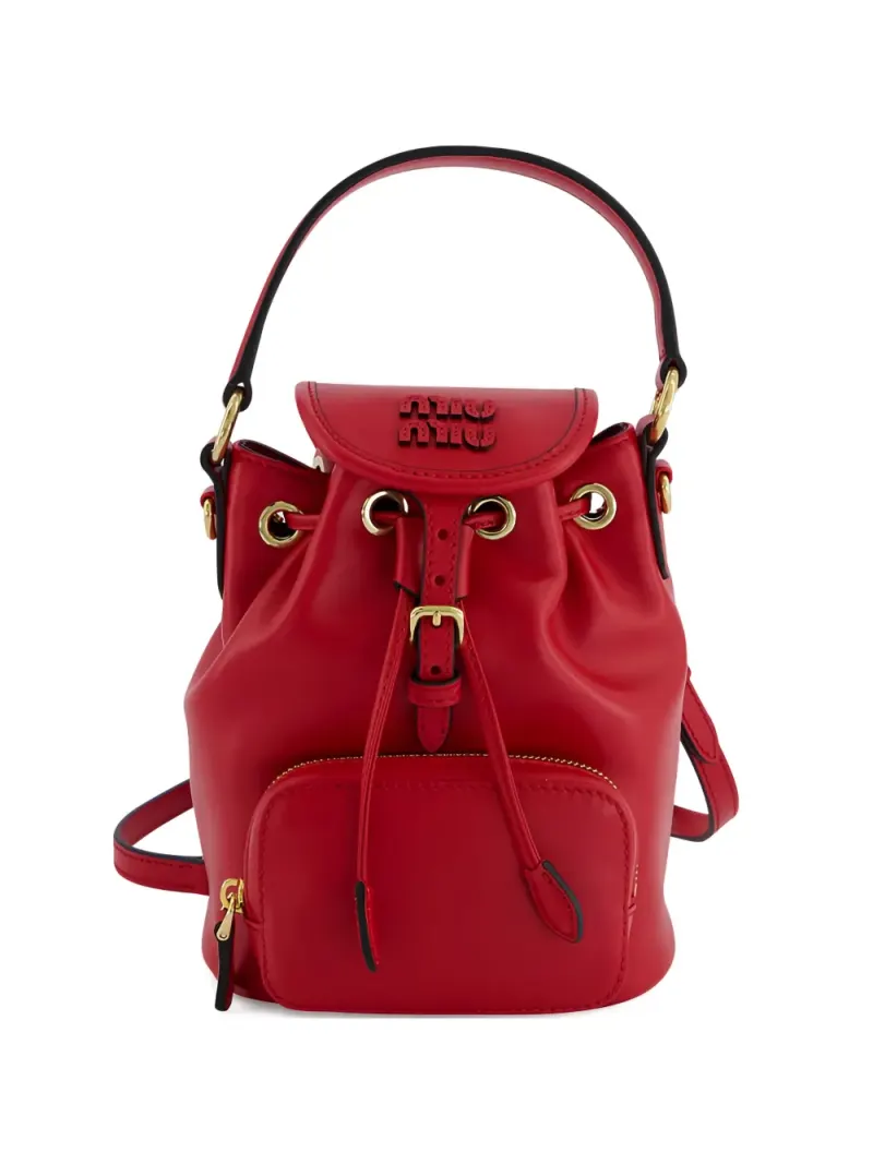 Miu Miu Beuteltasche mit Logo