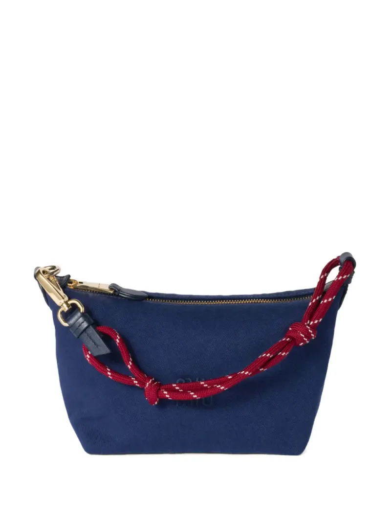 Miu Miu Mini-Tasche aus Gabardine