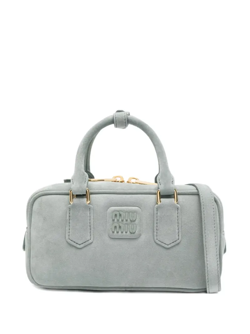 Miu Miu Satchel-Tasche aus Wildleder