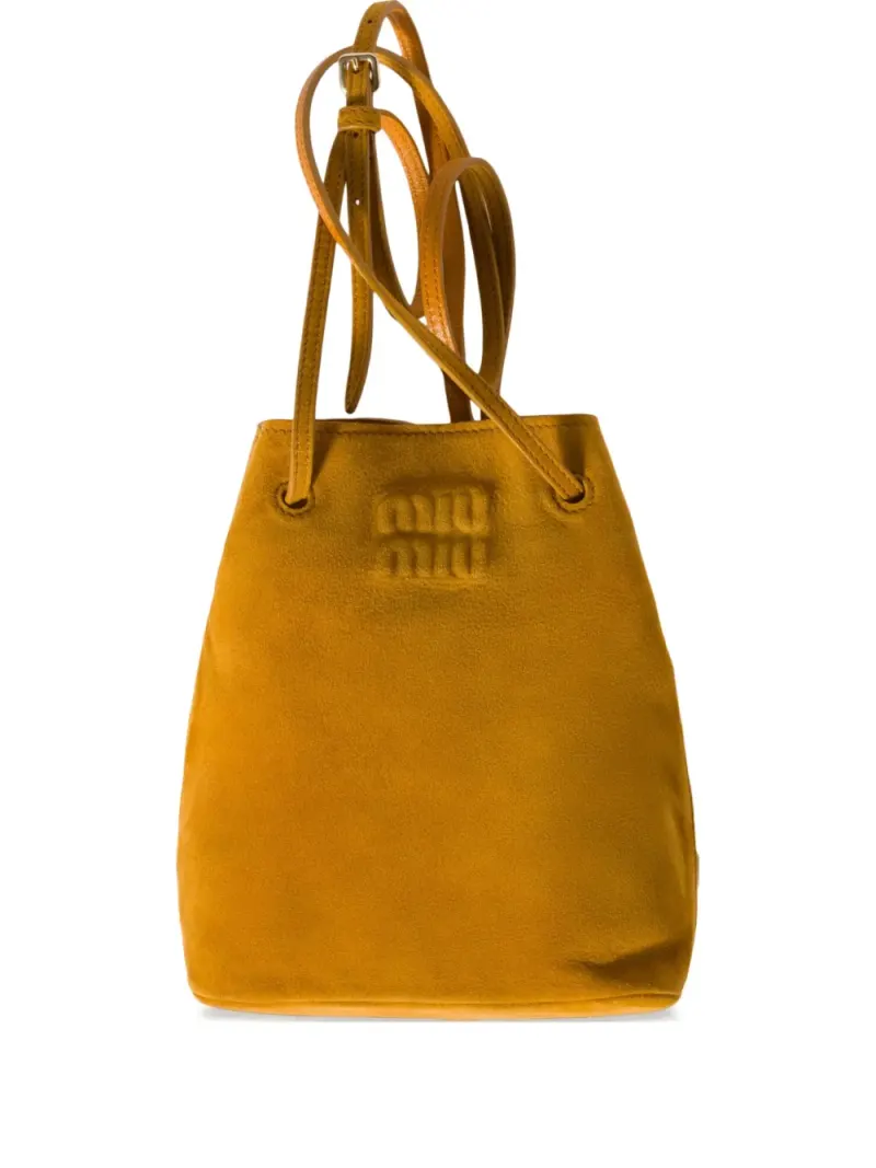 Miu Miu Schultertasche aus Wildleder