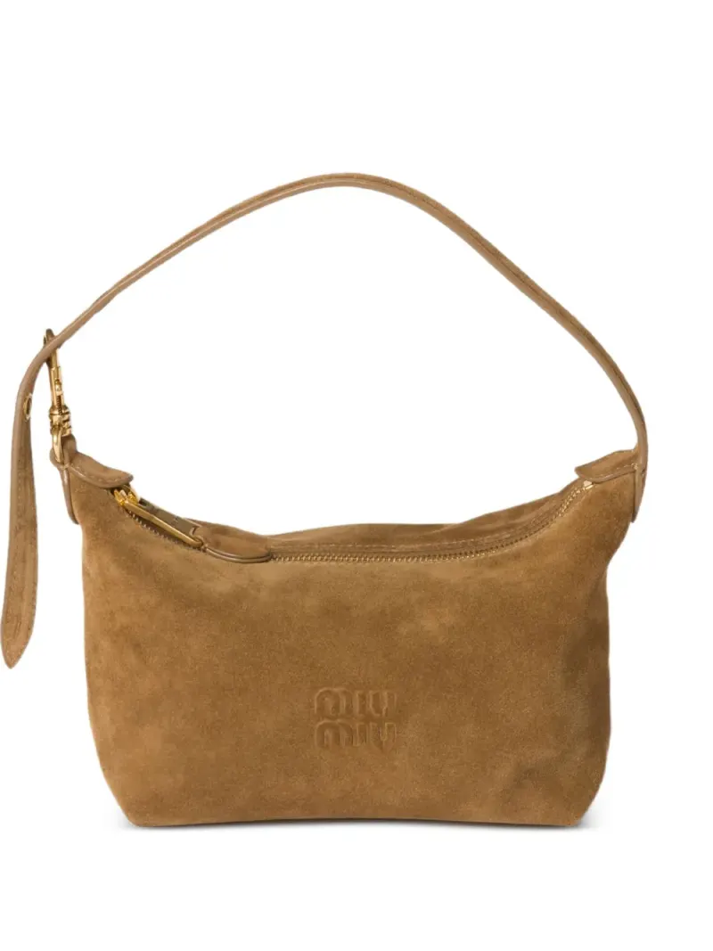 Miu Miu Schultertasche aus Wildleder