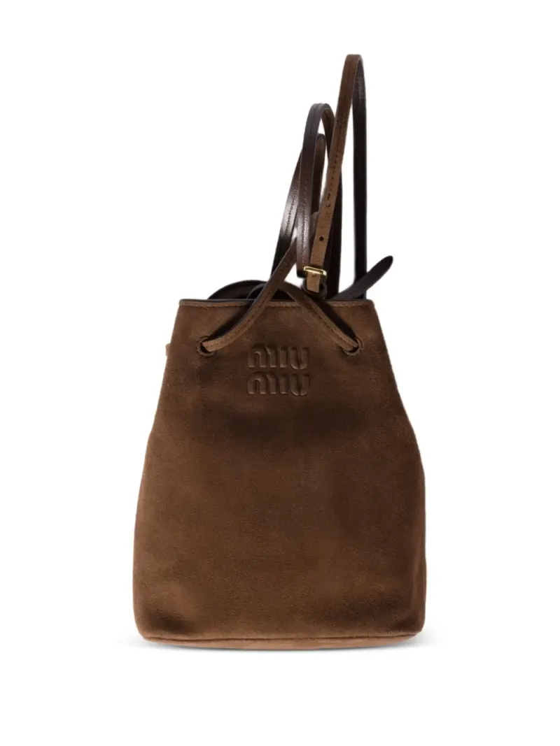 Miu Miu Shopper aus Wildleder