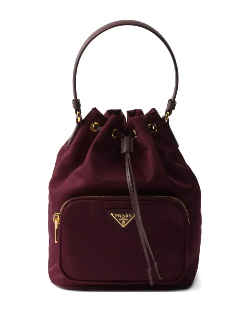 Prada Duet Beuteltasche in Rot