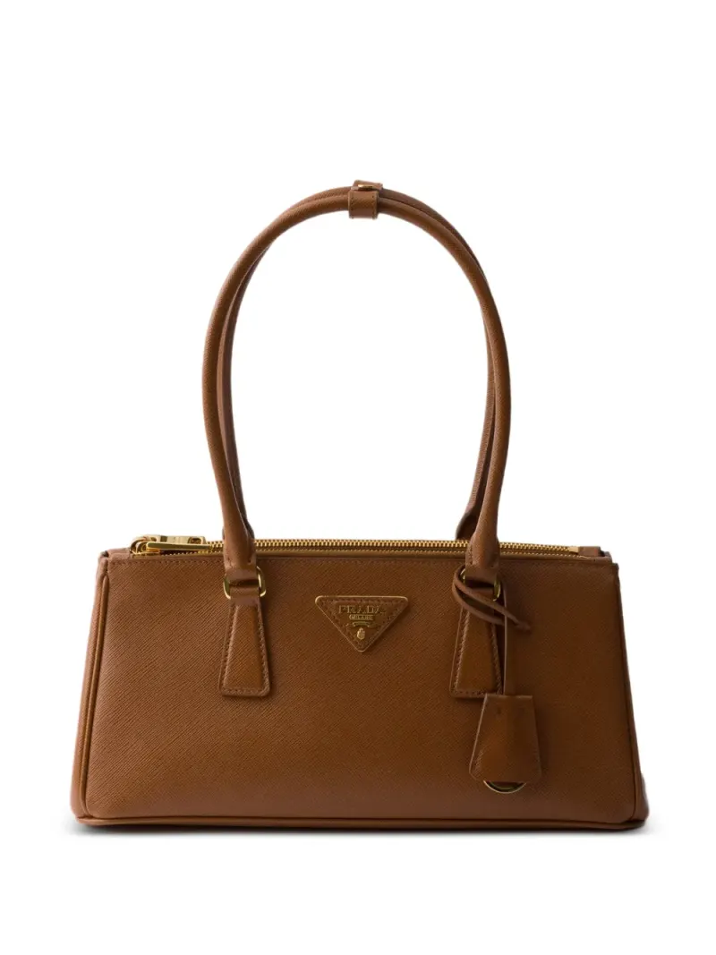 Prada Galleria medium Saffiano leather bag in Braun Saffiano-Leder