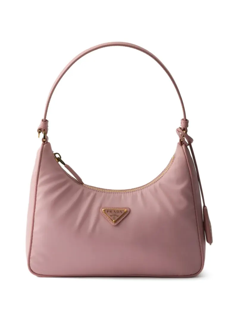 Prada Mini Re-Edition 2005 Schultertasche Mini in Rosa