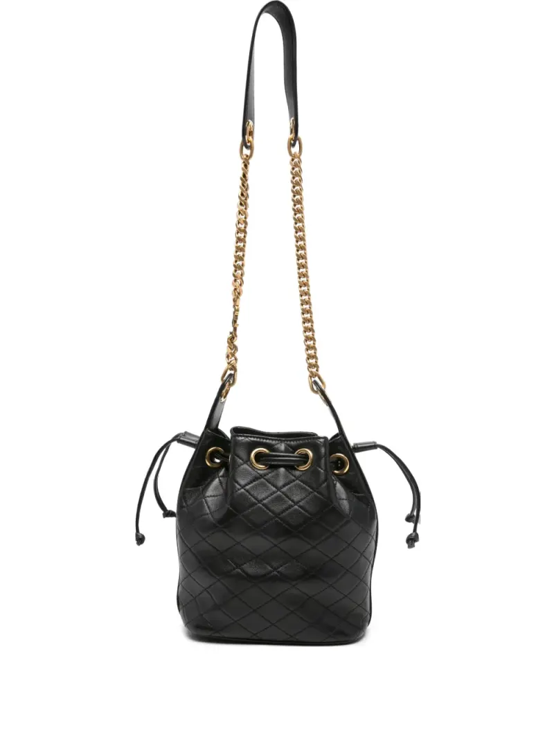 Saint Laurent Cassandre Beuteltasche mit Rautenmuster