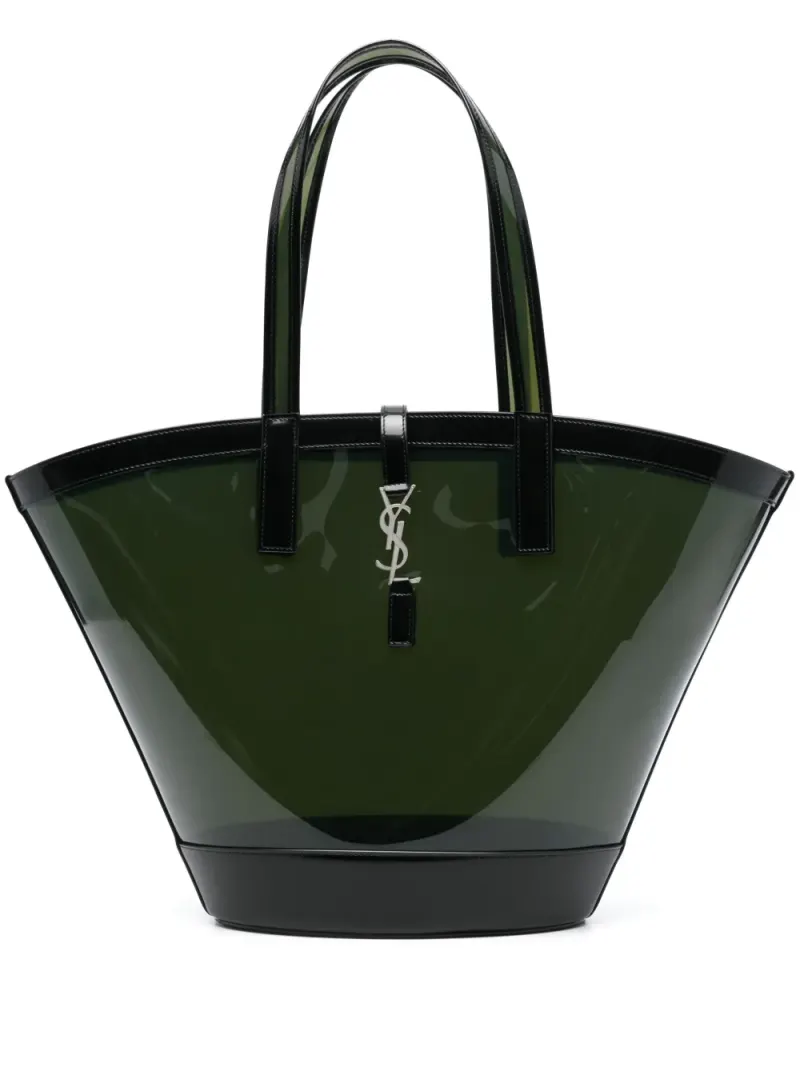 Saint Laurent Panier in Grün – Tote Bags