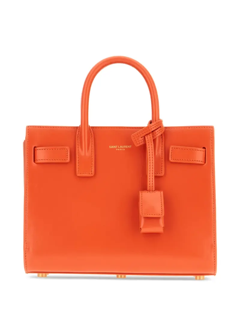 Saint Laurent Tote Bag in Orange – Pre-owned Taschen