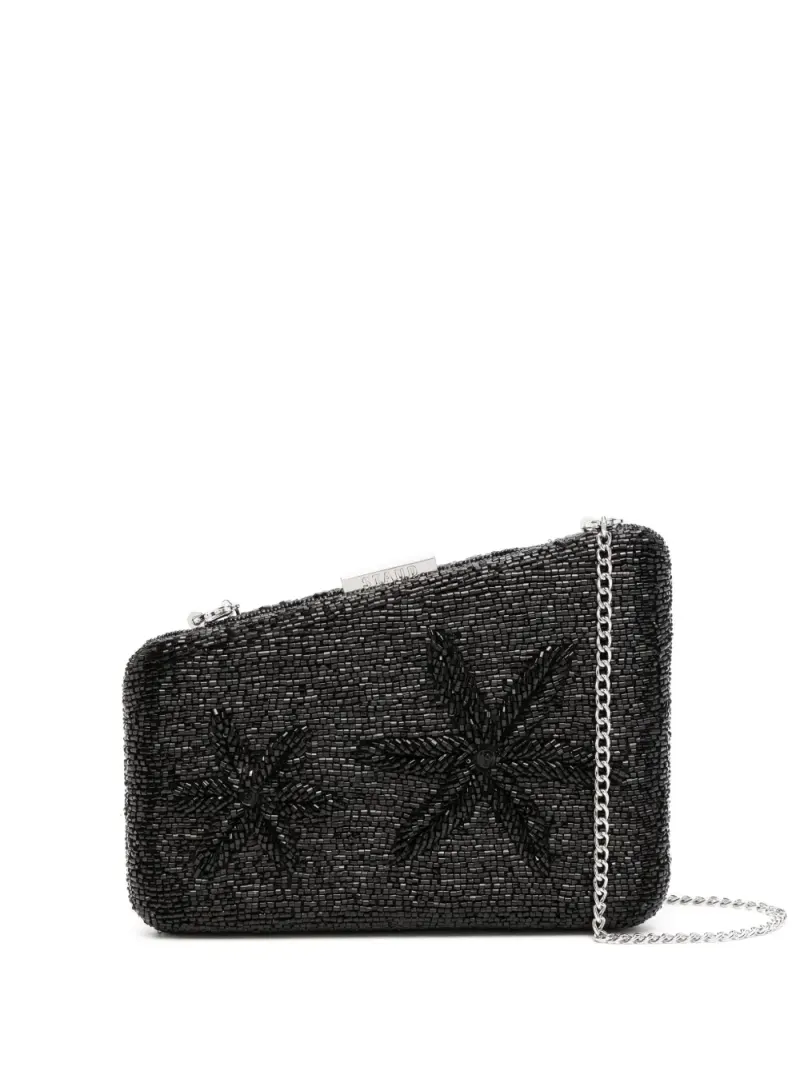 Staud Carmella Clutch mit Perlen