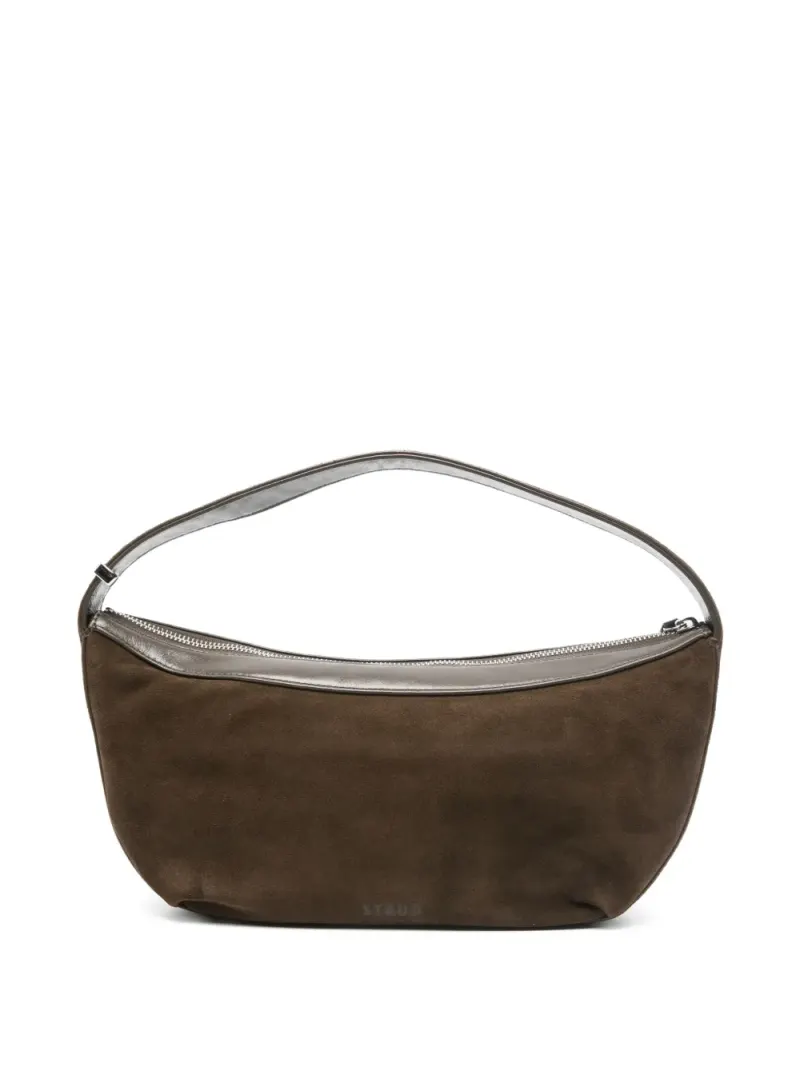Staud Demy Schultertasche in Braun