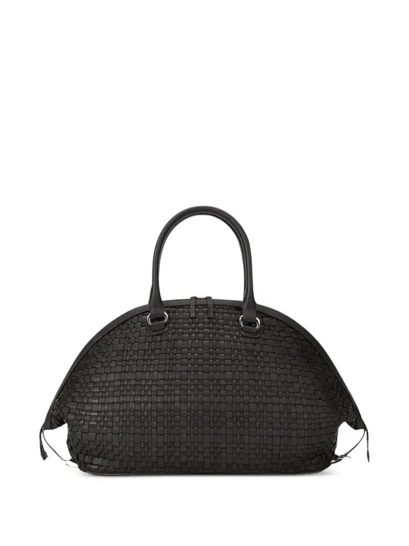 Staud Gewebter Hester Tote Bag in Braun