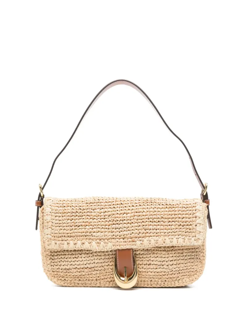 Staud Harlow Tote Bag in Nude