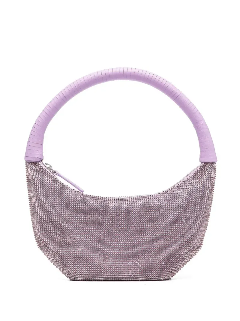 Staud Pepper Handtasche mit Kristallen in Violett
