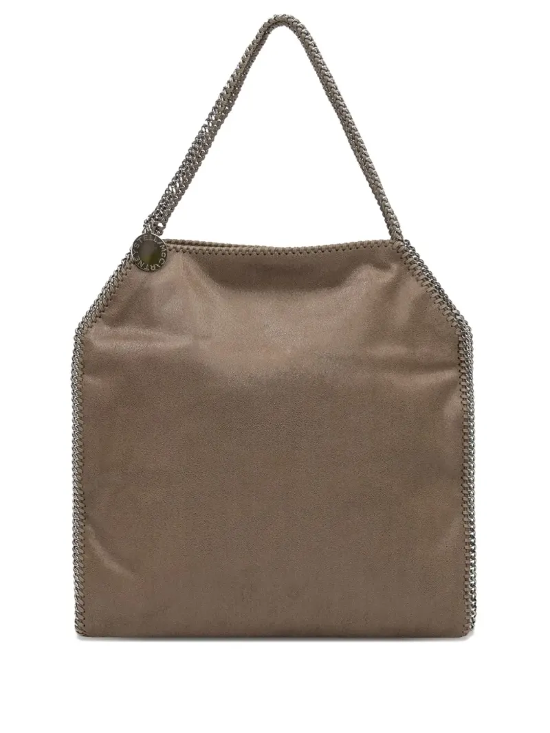 Stella McCartney Baby Bella Schultertasche mit Kette in Nude