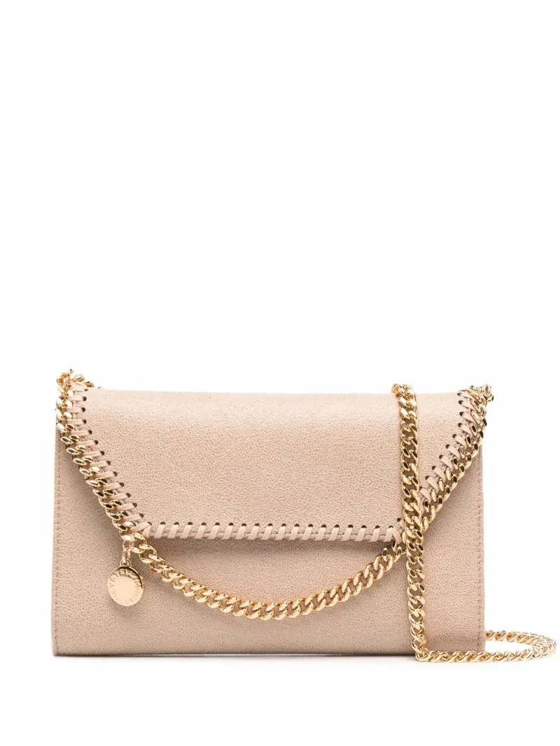 Stella McCartney Mini 'Falabella' Schultertasche Mini in Nude