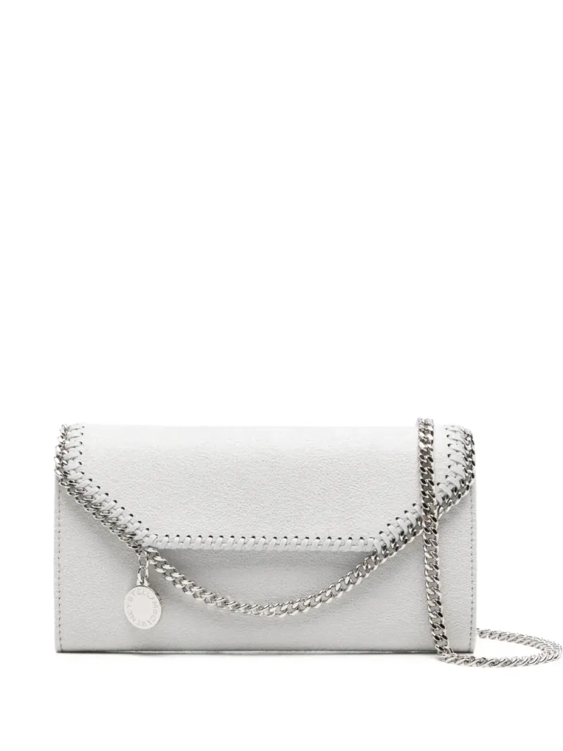 Stella McCartney Falabella Umhängetasche mit Kettenriemen in Grau