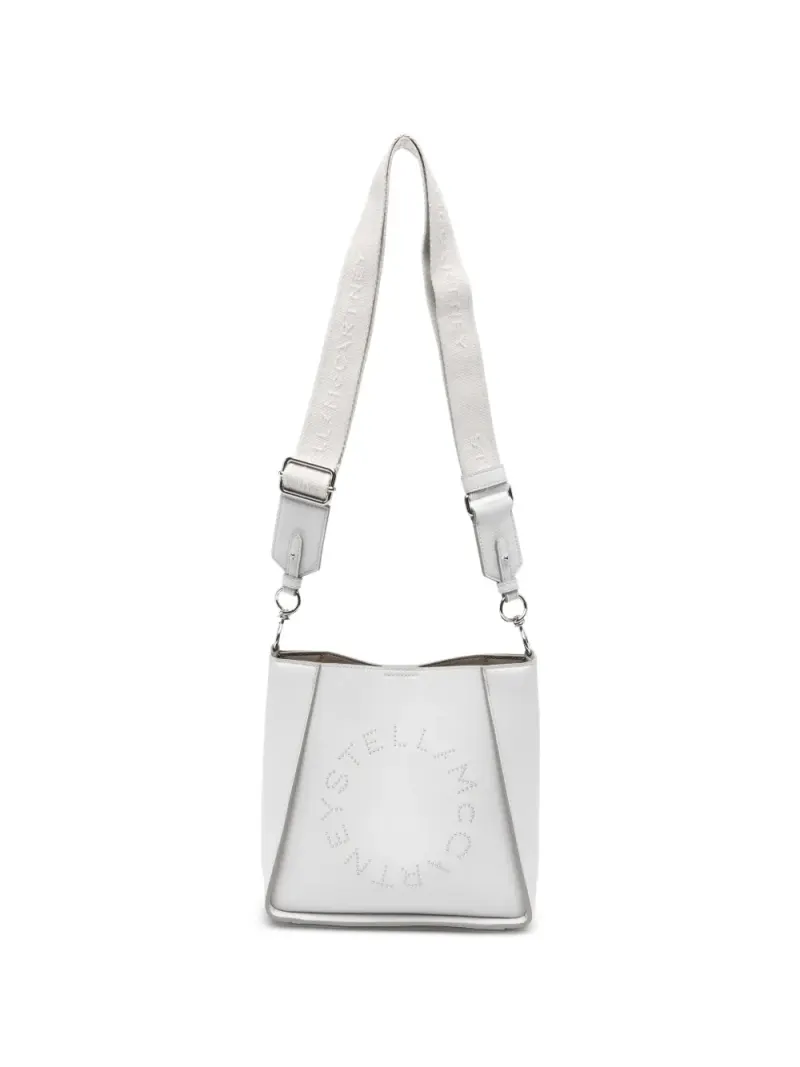 Stella McCartney Jolie Madame Schultertasche in Grau