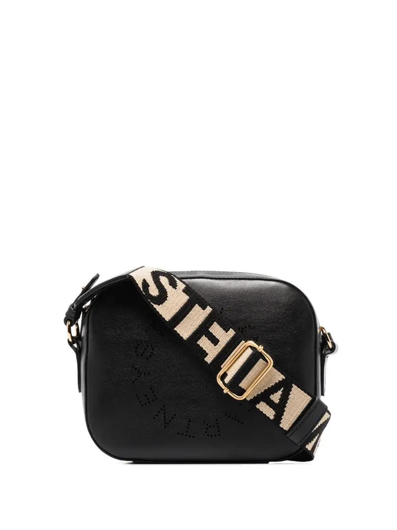 Stella McCartney Mini Stella Umhängetasche Mini in Schwarz