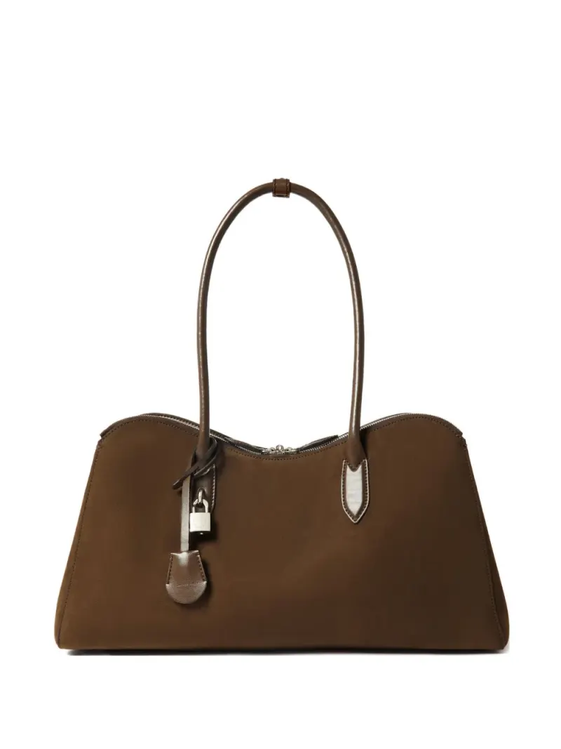 Stella McCartney Strukturierter Ryder Tote Bag in Braun