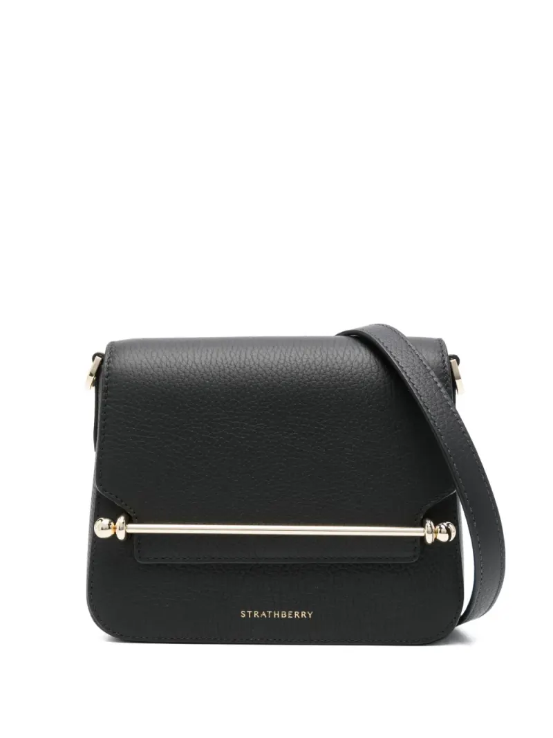 Strathberry Mini Ace Umhängetasche Mini in Schwarz