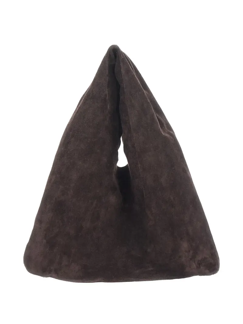The Row Bindle Schultertasche aus Wildleder
