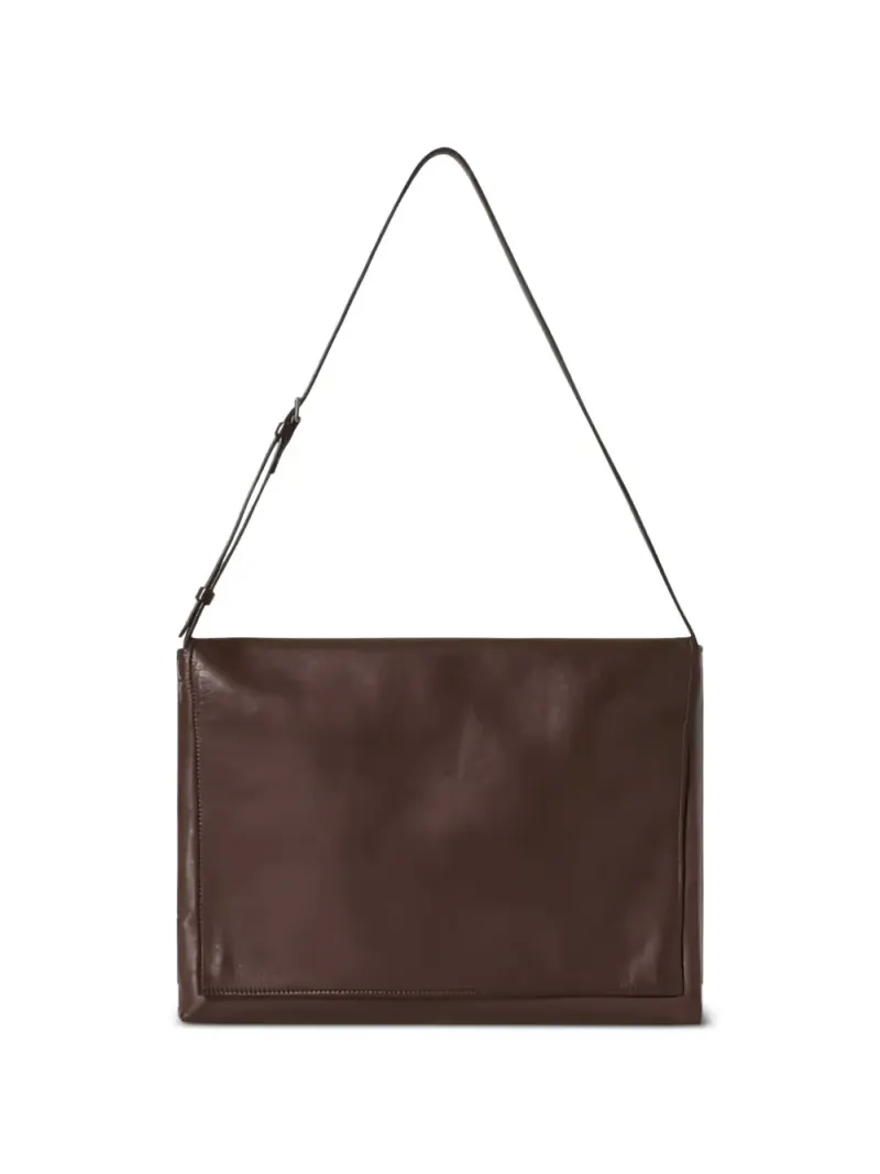 The Row Messenger Schultertasche in Braun