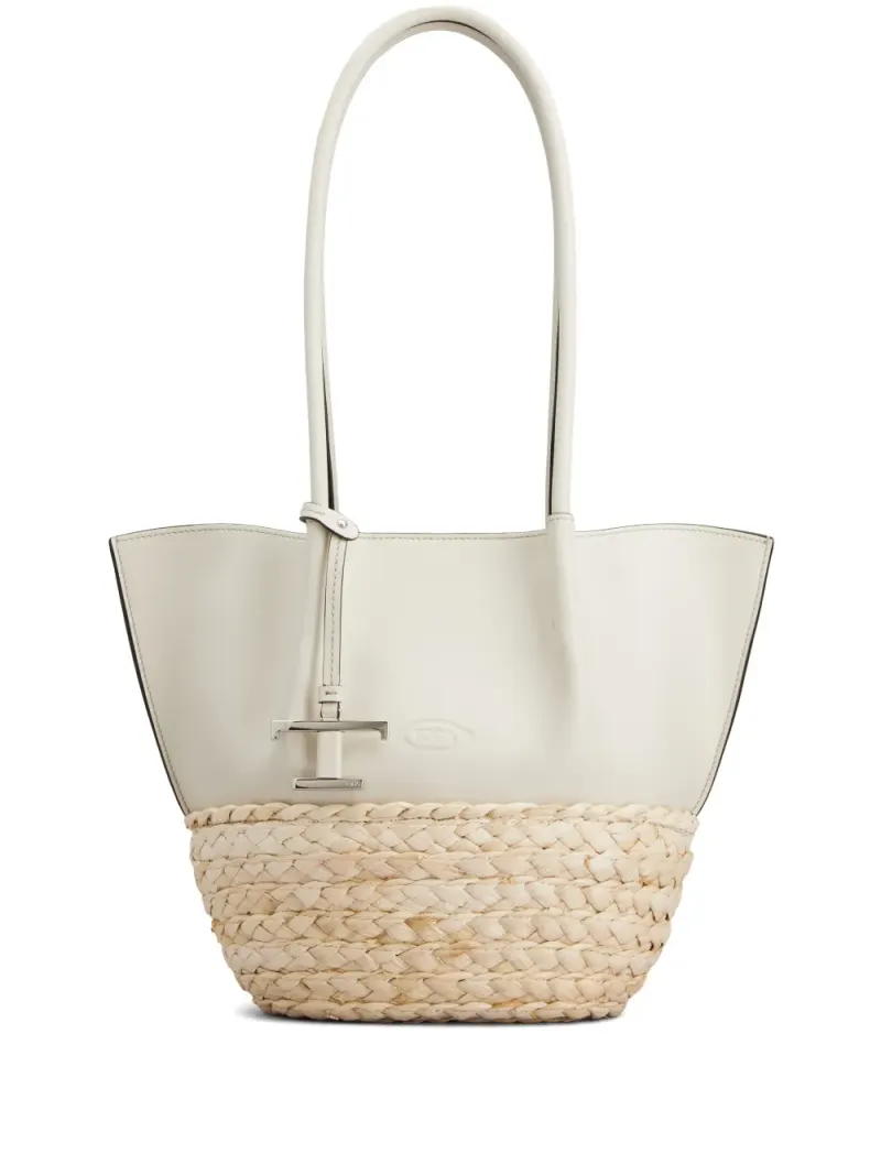 Tod's Bux Tote Bag in Weiß